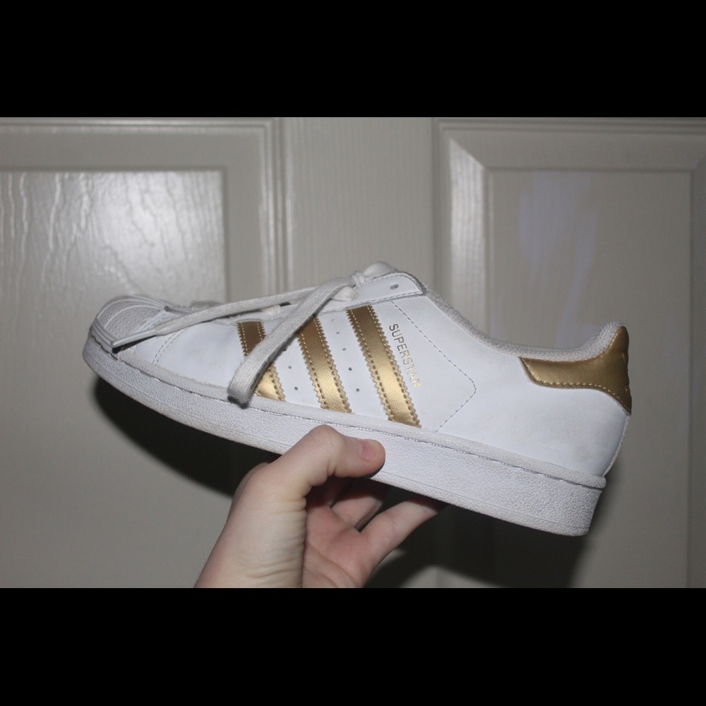 ADIDAS GOLD SUPERSTARS - Picture 3 of 6